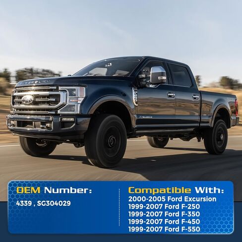 ARANA 4339 Hood Struts for Ford F250/F350/F450 Super Duty 1999-2007, Front Hood Shocks Lift Support for Ford Excursion 2000-2005, Replacement OEM 95892 F81Z16C826AA 013661, 2 Pcs in Saudi Arabia