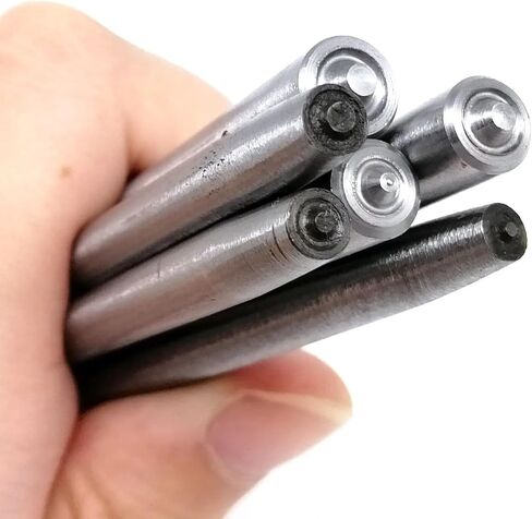 Flanging Punch Tool Rod for 1-10mm Inner Diameter Eyelets Grommet Ring Air Hole Semi Half Rivet Install DIY 45# Steel(1.5mm) in Saudi Arabia