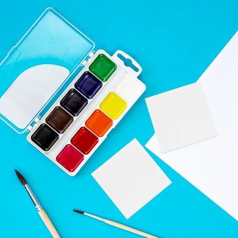 SHERCHPRY 5 Sets Double-Sided Tearable Palette Paper Sheets Paint Tray Paper for Watercolor Oil Paint Supplies DIY Art Projects and S Painting Activities Pages in Saudi Arabia