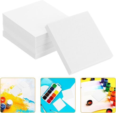 Healifty 5 Sets Tearable Palette Paper Sheets Double-Sided for Artists Students DIY Painting and Outdoor Watercolor Craft with Enhanced Pigment Adhesion and Fast Page Replacement in Saudi Arabia