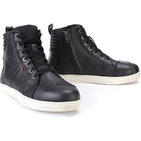 Milwaukee Leather MBM9114 Men's Black Waterproof Leather Street Riding Shoes with Shift Protection and Ankle Support in Saudi Arabia
