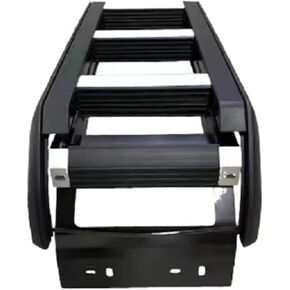 Aluminum Alloy Side Fold Ladder Back Door Tail Ladder Compatible For Hummer H2 2003 2004 2005 2006 2007 2008 2009(Black) in Saudi Arabia