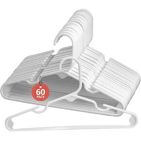 1InTheHome White Nursery Hangers 30 Pack for Baby, Toddler, Kids, Children (30 Pack) in Kuwait