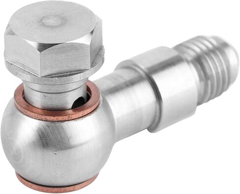 ZJchao Turbo Oil Restrictor Fitting 315-02101-009 لـ GT2871 GT3071R، مسمار تغذية الزيت التوربيني من الفولاذ الطري in Saudi Arabia