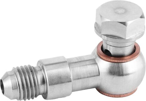 ZJchao Turbo Oil Restrictor Fitting 315-02101-009 لـ GT2871 GT3071R، مسمار تغذية الزيت التوربيني من الفولاذ الطري in Saudi Arabia