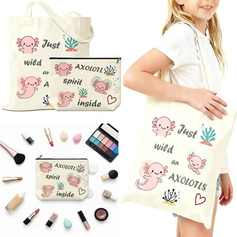 هدايا axolotl للفتيات، مجموعة هدايا axolotl اللطيفة لمحبي axolotl للأطفال والابنة والحفيدة وابنة الأخ وعيد الميلاد وهدايا التخرج باللون الوردي in Kuwait