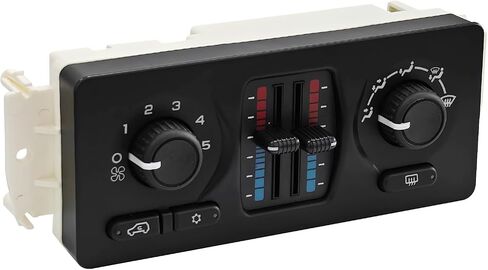 599-210XD Climate Control Module AC Climate Control Panel Fit for Chevy Silverado GMC Sierra 1500 2500 3500 Tahoe Yukon XL Suburban Avalanche Trailblazer Envoy Cadillac Escalade，Replace 599-210 in Saudi Arabia