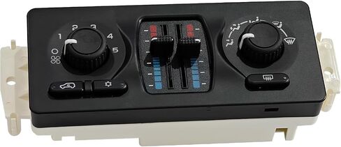 599-210XD Climate Control Module AC Climate Control Panel Fit for Chevy Silverado GMC Sierra 1500 2500 3500 Tahoe Yukon XL Suburban Avalanche Trailblazer Envoy Cadillac Escalade，Replace 599-210 in Saudi Arabia