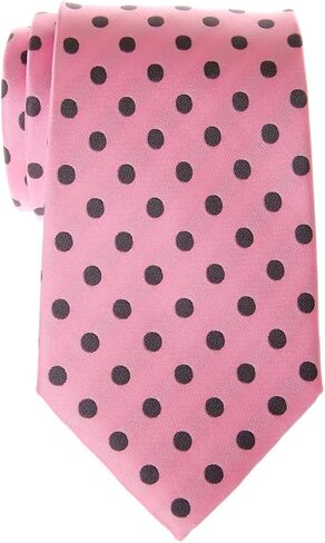 Retreez Classic Polka Dots Woven Microfiber Men's Tie in Saudi Arabia