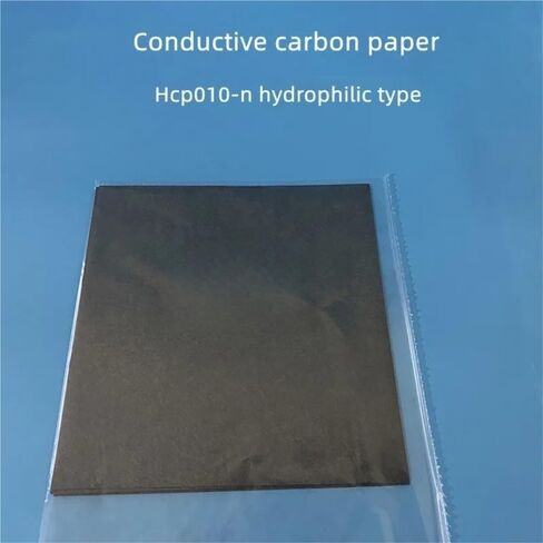 HCP010-N Hard Black Carbon Paper, 21cm X 20cm Hydrophilic Conductive Carbon Paper Ageing Resistance 1pc in Saudi Arabia