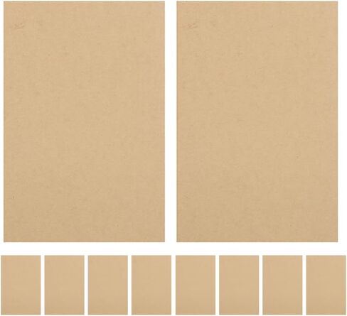 Happyyami 10Pcs Kraft Paper Notepad Portable Copy Memo Book Blank Invoice Book A5 Writing Pad for Business Records and Travel Notes in Saudi Arabia