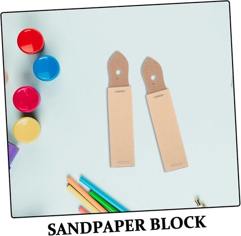 DIYEAH 10pcs Sketch Sandpaper Charcoal Pencil Pointer and Polishing Tool Board for Outdoor Drawing Crayon and Pastel Sharpening Versatile Sanding for Artists in Saudi Arabia