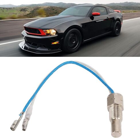 Oil Water Temperature Sensor with 1/8 NPT Fitting, 0-170℃ Range, Knitted Cable for Automotive Modification in Saudi Arabia