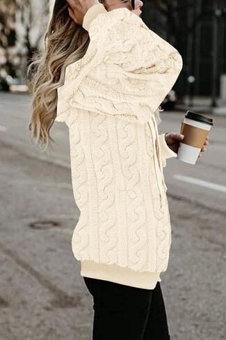 ReachMe Womens Warm Fuzzy Zip Up Hoodie Oversized Sherpa Jacket with Pockets Faux Fur Fleece Winter Coats in Saudi Arabia