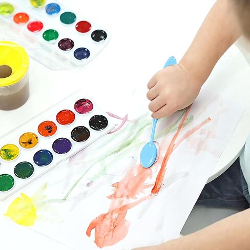 10 PCS Colored Ink Blending Brushes for Card Making, Colored Ink Blending Brushes Craft Inks Blender Brush Set Inks Blendings Tools with Color Coded Handle for Stamping Stencil Drawing in Kuwait