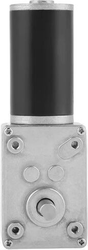 5840-31ZY DC 12V Worm Gear Motor, High Torque 7NM Metal Gearbox, 27 RPM Low Speed, 21W Rated Power, 4.53 Inch Length (12RPM) in Saudi Arabia
