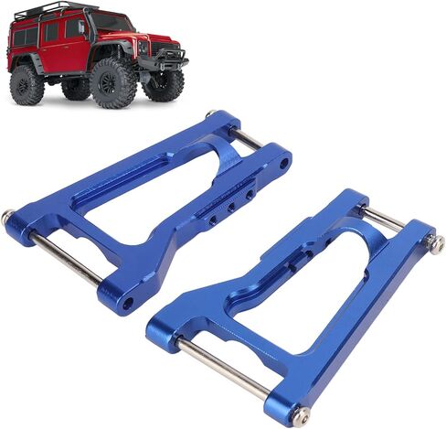 Dilwe RC Rear Suspension Arms, Aluminum Alloy Rear Suspension Arms Replacement Part for Traxxas 1967 C10 Drag Slash, Tie Bar Replacement RC Accessories(Blue) in Saudi Arabia