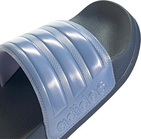 Adidas للجنسين Adilette Slide Slide Slide ، حبر محبوب/سبارك الأزرق Met./blue Spark Met ، 8 US Men in Kuwait