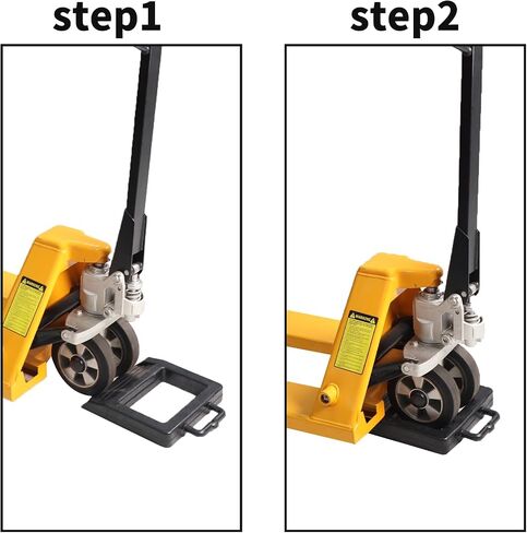 APOLLOLIFT المطاط البليت جاك سدادة شاحنة البليت، المطاط الثقيلة البليت جاك عجلة الساندة، 14.2 "L × 11.4" W × 2 "H in Kuwait