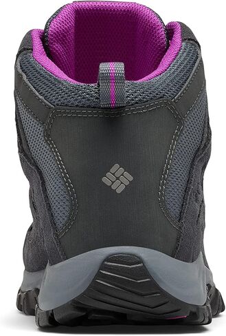 Columbia Womens Crestwood Mid Waterproof Boot Hiking Shoe, Nori, Peach Blossom, 5 Wide US in Kuwait