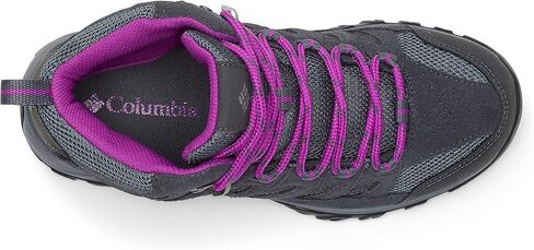 Columbia Womens Crestwood Mid Waterproof Boot Hiking Shoe, Nori, Peach Blossom, 5 Wide US in Kuwait