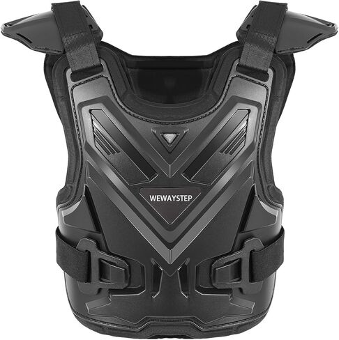 Motorcycle Armor Vest Chest Back Protector Gear, Motocross Body Guard Vest for Men Dirt Bike Mountain Bike Off-Road in Saudi Arabia