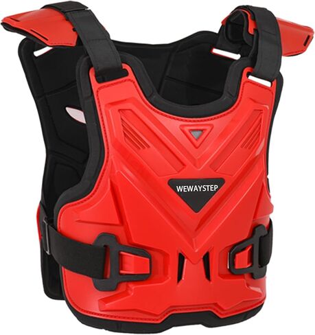 Motorcycle Armor Vest Chest Back Protector Gear, Motocross Body Guard Vest for Men Dirt Bike Mountain Bike Off-Road in Saudi Arabia