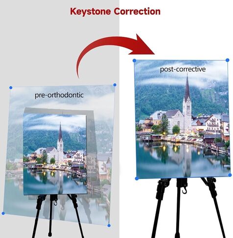 Art Drawing Projector, Portable Drawing Projector for Tracing, Smart Sketcher Projectors Sketching Tool, Support USB/Smartphone, Remote Control, for Desktop Canvas/Wall (Blue 0.6m) in Saudi Arabia