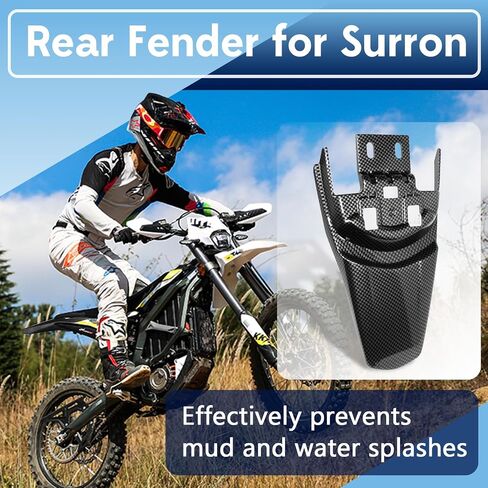 حاجز خلفي لـ Surron، حاجز خلفي للدراجة الإلكترونية، واقي من الطين يناسب Surron Light Bee X/S وSegway X160/X260 in Kuwait