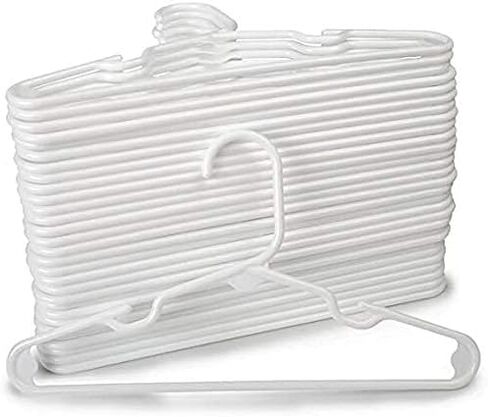 1InTheHome White Nursery Hangers 30 Pack for Baby, Toddler, Kids, Children (30 Pack) in Kuwait