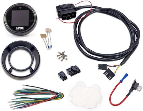 شاشة عرض رقمية WAGNERTUNING MFD15 شاشة OLED مقاس 2.0 بوصة لسيارة MINI Cooper R56 2006-2013 CANchecked LHD/RHD، CAN Bus، WLAN، 6 مدخلات تناظرية WT54001 in Kuwait