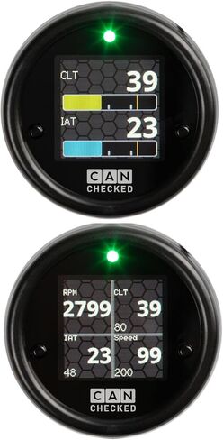شاشة عرض رقمية WAGNERTUNING MFD15 شاشة OLED مقاس 2.0 بوصة لسيارة MINI Cooper R56 2006-2013 CANchecked LHD/RHD، CAN Bus، WLAN، 6 مدخلات تناظرية WT54001 in Kuwait