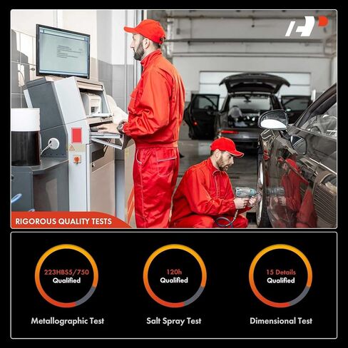 A-Premium Front Suspension Steering Knuckle Compatible with Hyundai Accent 2006-2011, Kia Rio 2006-2009, Rio5 2006-2009, L4 1.6L, Left Driver Side, Replace # 517151G100 in Kuwait