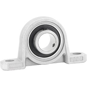 Mounted Pillow Block Bearing, Self-Aligning Spherical Roller Design, Zinc-Plated Steel Housing, Heavy Duty Shaft Support (KP002 15mm) in Kuwait