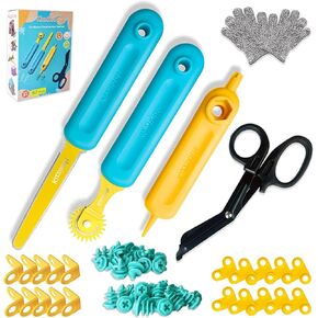 Cardboard Tools for Kids with Cutter &Tool Box, 149 PCS Cardboard Construction Kit for Family & Team Activities, Creative STEM Educational Toys Gift for Boys and Girls Aged 5+ in Saudi Arabia