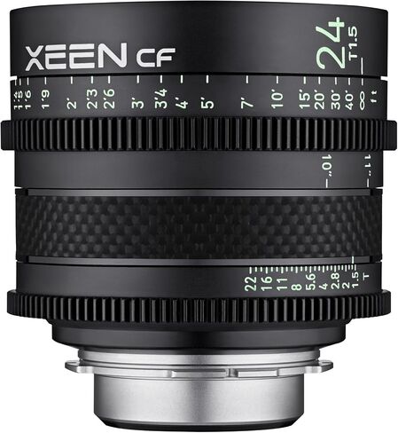 ROKINON XEEN Cf 24mm T1.5 Pro Cinema Lens with Carbon Fiber Construction & Luminous Markings for Canon EF Mount in Saudi Arabia