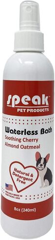 Speak Pet Products Natural Moisturizing Coconut Papaya Waterless Bath Spray, 8 Ounce Bottle in Kuwait