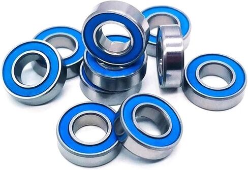 محامل كروية مصغرة ABEC-7، زرقاء مختومة RS Z3V3، عالية الدقة، مقاومة للغبار، مجموعة مكونة من قطعتين (MR115RS 5x11x4 مم) in Kuwait