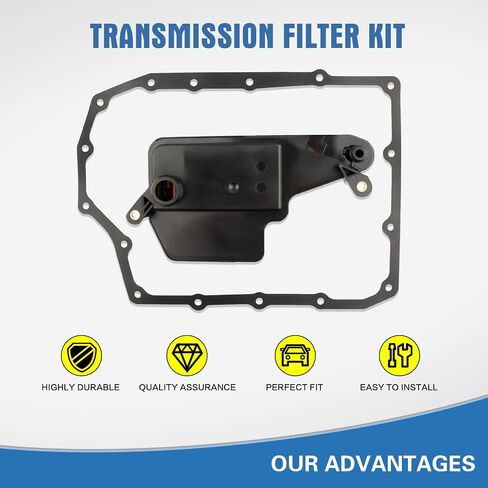 A750W A750F Transmission Filter with Gasket for Toyota 2006-2024 4.0L 2003-2009 4.7L 4Runner 2007-2014 FJ Cruiser 2005-2009 Sequoia 2005-2015 Tacoma 2007-2014 Tundra 2003-2007 Land Cruiser in Saudi Arabia