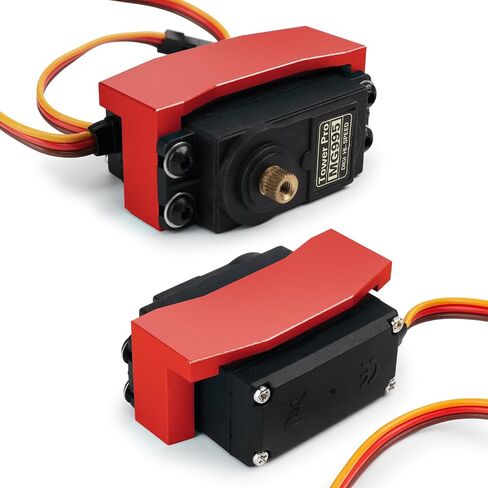 أجزاء ترقية للتركيب المؤازر من سبائك الألومنيوم لسيارة Tamiya TT02 TT02B 1/10 RC على الطريق (أسود) in Kuwait