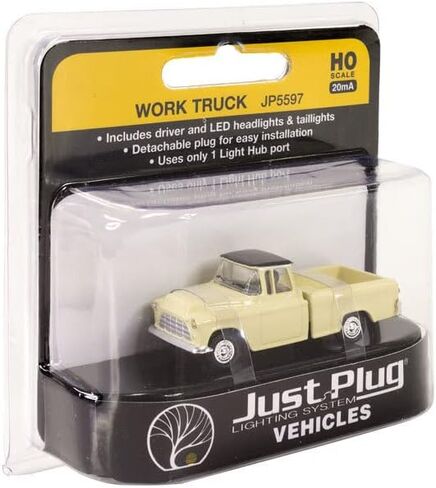 Woodland Scenics WOOJP5597 HO Just Plug Work Truck in Saudi Arabia