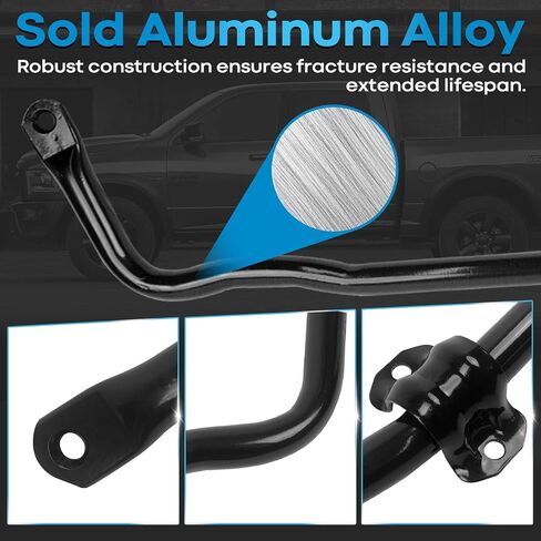 55398938AC Front Suspension Stabilizer Bar And K80894 Sway Bar Links Front Sway with PU Bushing Compatible with 2009-2010 Dodge Ram 1500, 2019-2022 Ram Classic 1500 4WD, 2011-2018 Ram 1500 in Saudi Arabia