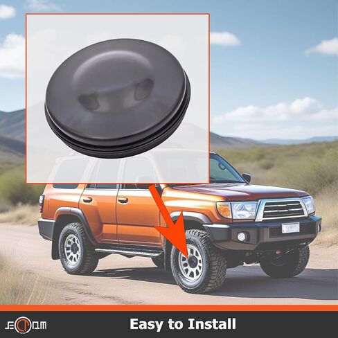 غطاء شحم محور المحور الأمامي 43514-28010 43514-0K010 متوافق مع غطاء الغبار Toyota 4Runner FJ Cruiser Previa Sequoia Tacoma Tundra GX460 GX470 in Saudi Arabia