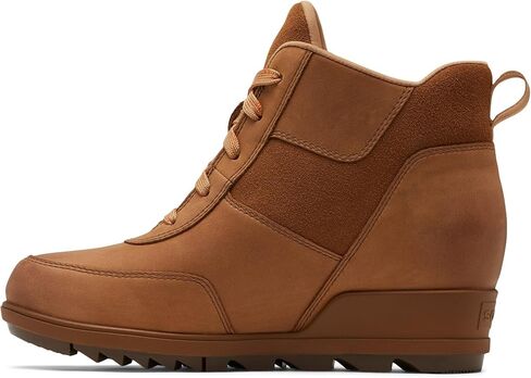Sorel Women's Evie Sport Lace Bootie — Waterproof Suede & Leather — Wedge Ankle Sneaker — Booties in Saudi Arabia