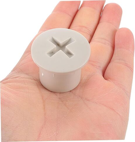 4pcs Slide Fixing Caps for Plastic Replacement Screws for Play Equipment Grey Color Fit Weather Resistant Design for Enhanced Safety and Slide Longevity in Saudi Arabia