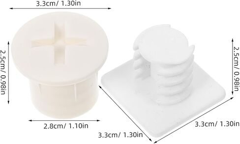8PCS Slide Fixing Screw Caps Plastic Protective Covers for Playground Equipment Weatherproof Replacement Parts for Outdoor Slides and Swings in Saudi Arabia