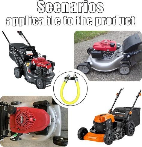 HON1012 خرطوم تغيير زيت الصرف 12 مم متوافق مع محركات سلسلة Hon-da GC160، GX270، GX240، GX360، GX390، GX340 (أخضر فلورسنت) in Kuwait