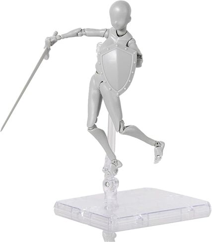 Artists Manikin Action Figure Mannequin 6 Inch SHF Drawing Figures Model for Sketching,Painting,Art Supplies, with Movable Jointed Replaceable Hand and Accessories (Female) in Saudi Arabia