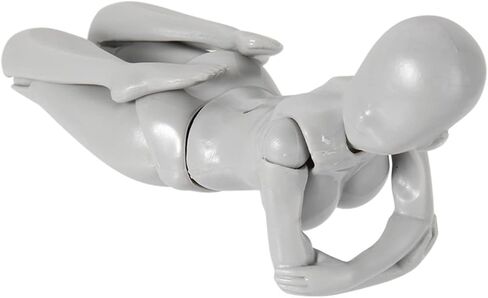 Artists Manikin Action Figure Mannequin 6 Inch SHF Drawing Figures Model for Sketching,Painting,Art Supplies, with Movable Jointed Replaceable Hand and Accessories (Female) in Saudi Arabia