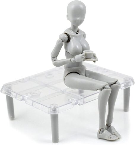 Artists Manikin Action Figure Mannequin 6 Inch SHF Drawing Figures Model for Sketching,Painting,Art Supplies, with Movable Jointed Replaceable Hand and Accessories (Female) in Saudi Arabia